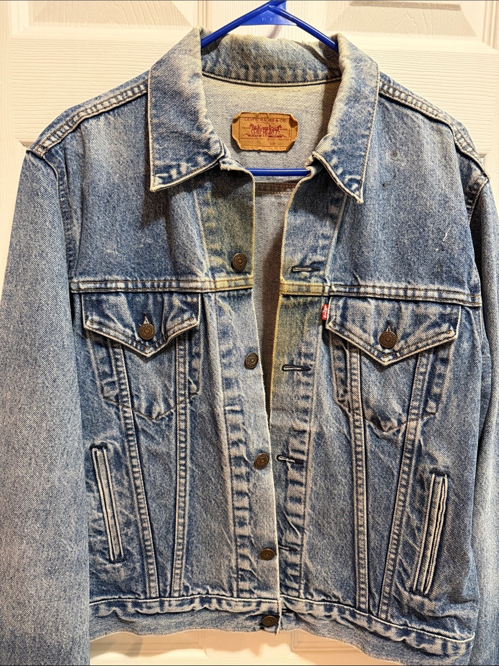 Levi's Washed Blue Denim Jacket